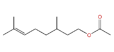 3,7-Dimethyl-6-octenyl acetate